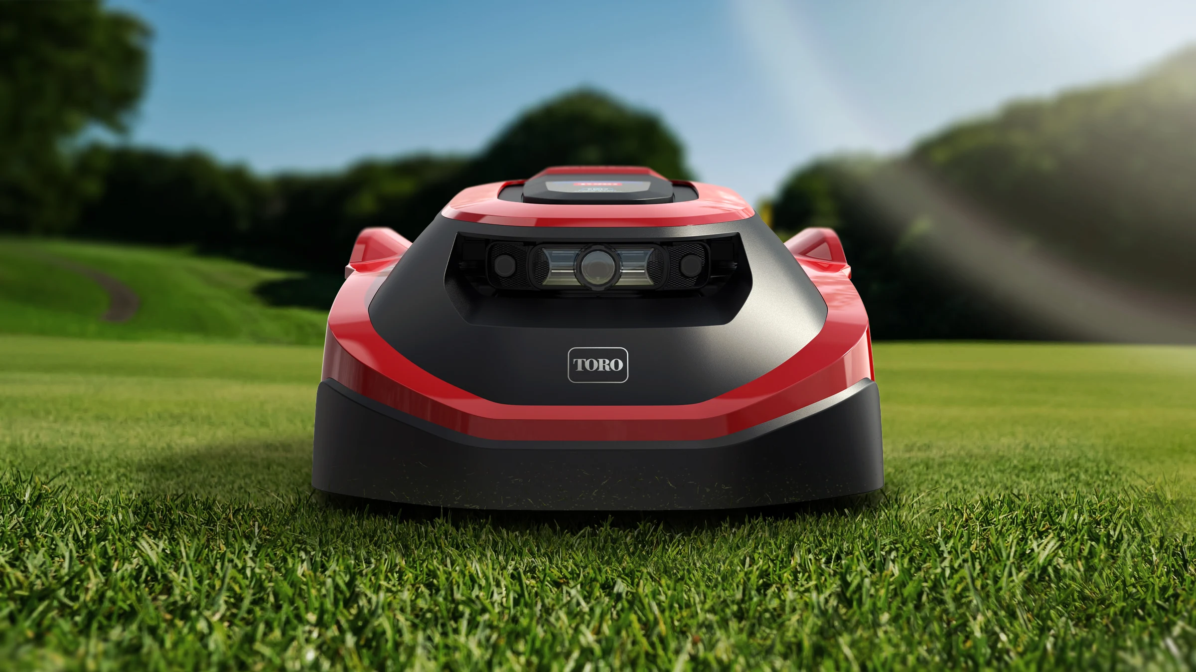 Haven autonomous mower hero lifestyle render