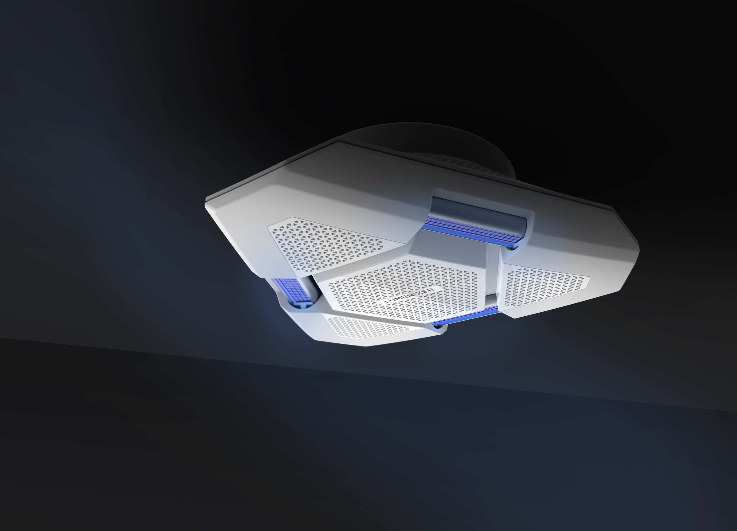 Lumenizer 300 — underside detail render