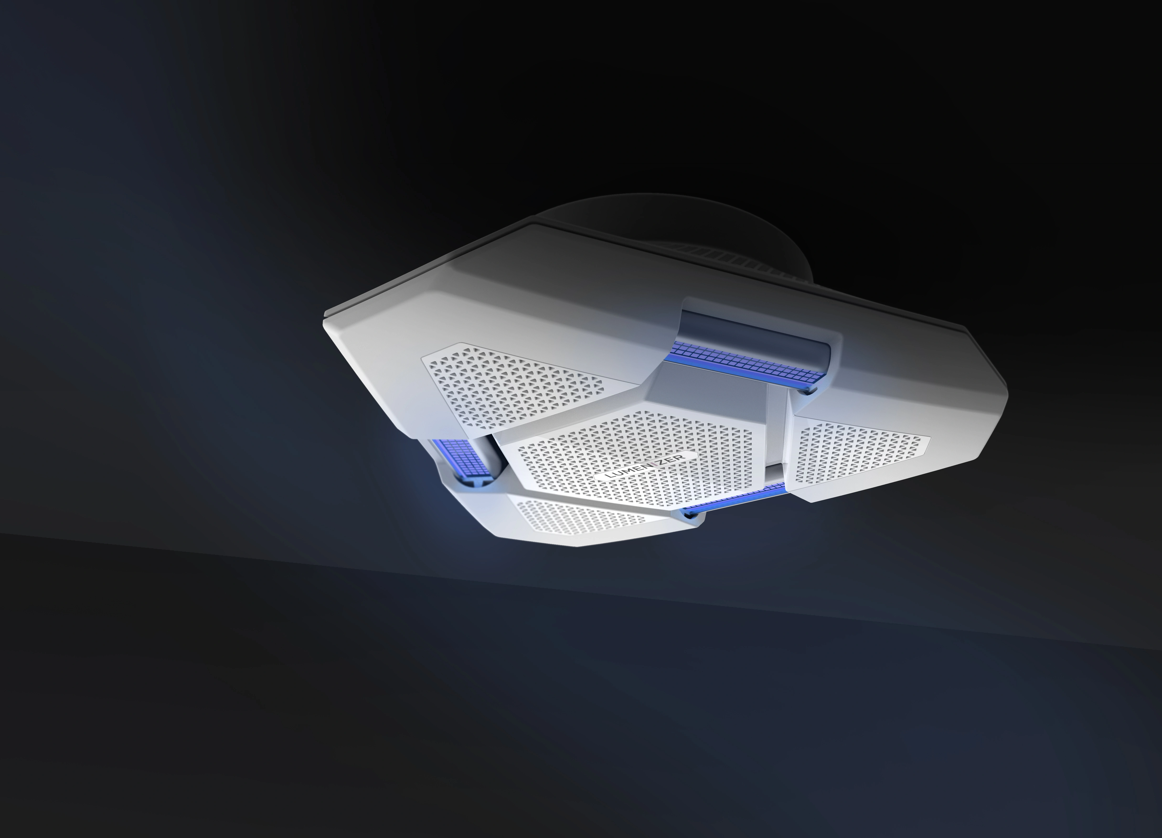 Lumenizer 300 — underside detail render
